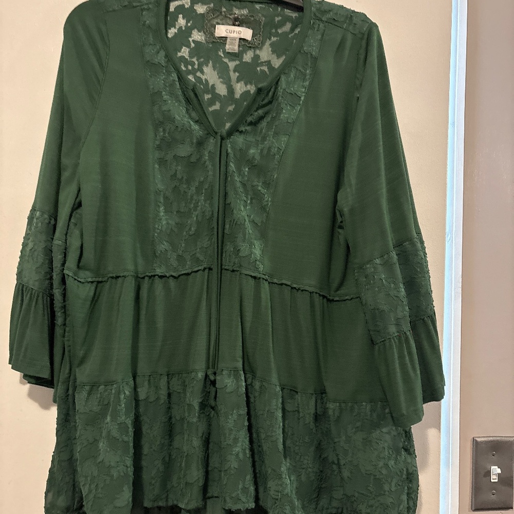 Emerald Green  Cupio women top